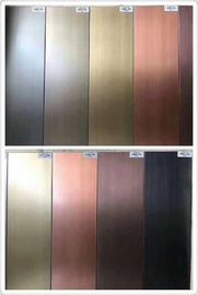 China Antique Bronze Brass Hairline Stainless Steel Color Sheets Manufacturer In Foshan China supplier